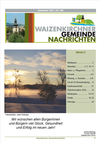 Waizenkirchner Gemeindenachrichten Nr. 329
